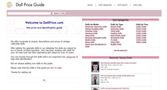 Desktop Screenshot of dollprice.com